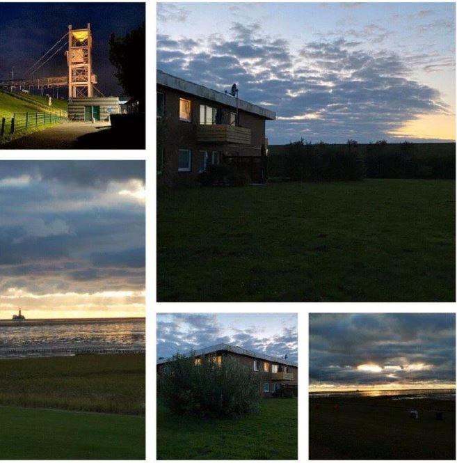 Deichwohnung Strandweg 7 Friedrichskoog-Spitz Buitenkant foto