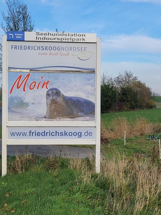 Deichwohnung Strandweg 7 Friedrichskoog-Spitz Buitenkant foto