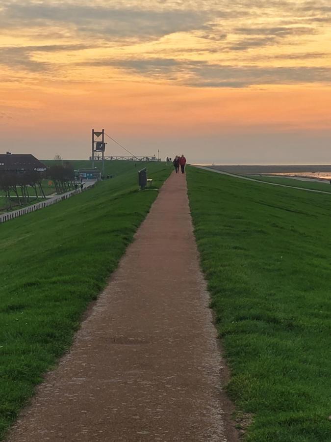 Deichwohnung Strandweg 7 Friedrichskoog-Spitz Buitenkant foto
